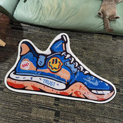 1pc Sneaker Anti Slip Absorbent Mat Durable Indoor Outdoor Entrance Doormat