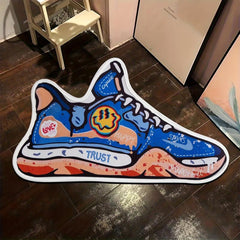 1pc Sneaker Anti Slip Absorbent Mat Durable Indoor Outdoor Entrance Doormat