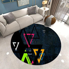 Round Game Machine Carpet, Children's Bedroom Theme Cartoon Carpet