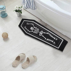 Halloween Bathroom Floor Mat Soft Non slip Bath Rug Machine Washable Welcome Mat