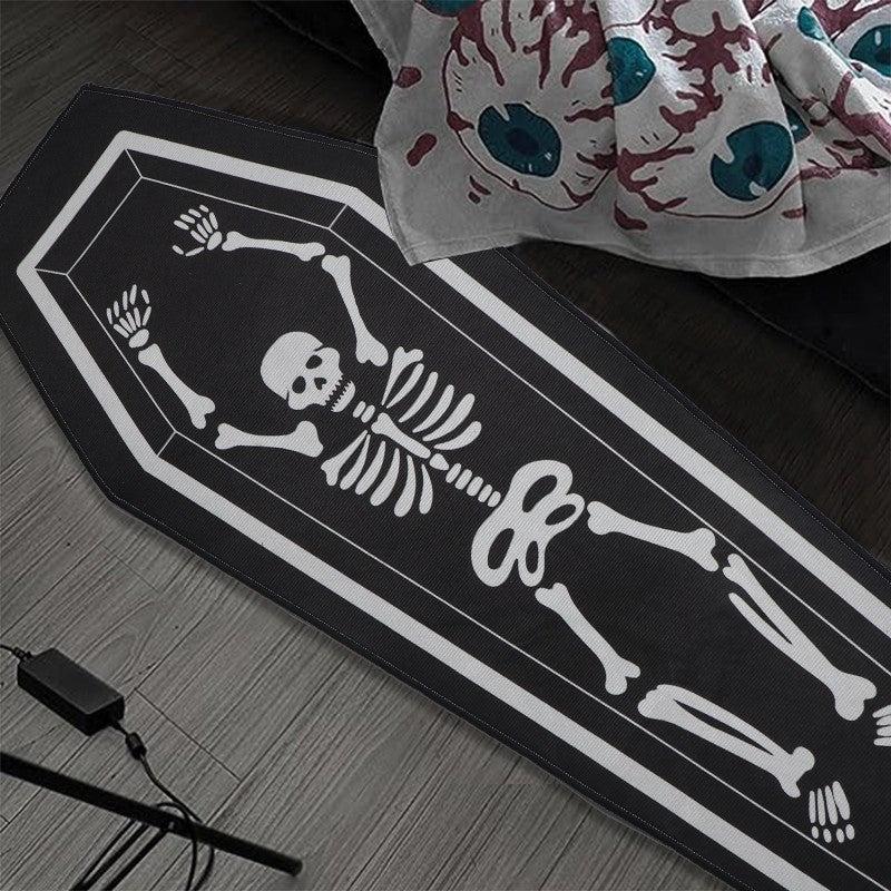 Halloween Bathroom Floor Mat Soft Non slip Bath Rug Machine Washable Welcome Mat
