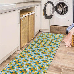 Non Slip Laundry Room Rug Soft Washable Runner Mat for Hall Living Room Bedroom