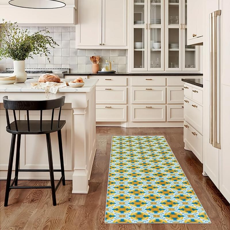 Non Slip Laundry Room Rug Soft Washable Runner Mat for Hall Living Room Bedroom
