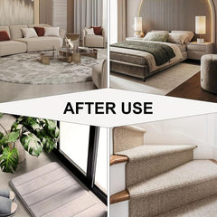 8pcs Double Sided Rug Tape Non Slip Grip for Tile & Hardwood Floors