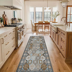 Vintage Boho 2'X10' Runner Rug Extra Long Laundry Room Rug