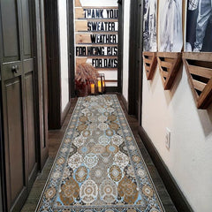 Vintage Boho 2'X10' Runner Rug Extra Long Laundry Room Rug