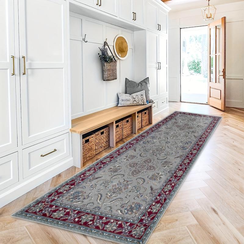 Boho Persian 2'X10' Runner Rug Vintage Floral Laundry Room Oriental
