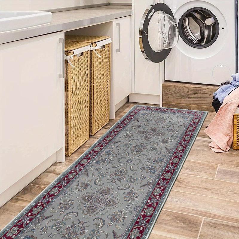 Boho Persian 2'X10' Runner Rug Vintage Floral Laundry Room Oriental