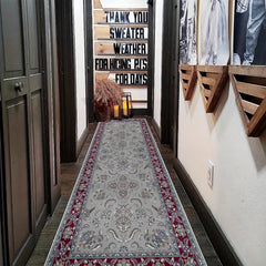 Boho Persian 2'X10' Runner Rug Vintage Floral Laundry Room Oriental