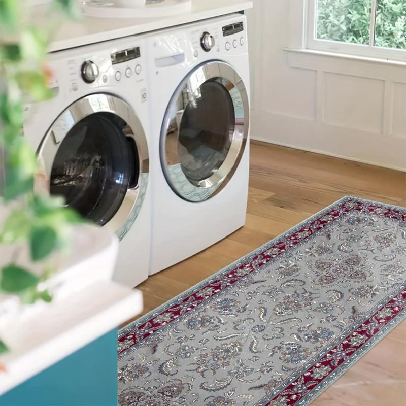 Boho Persian 2'X10' Runner Rug Vintage Floral Laundry Room Oriental