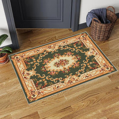 Retro Decorative Door Mat Anti-Slip Rubber Back Dustproof Entrance