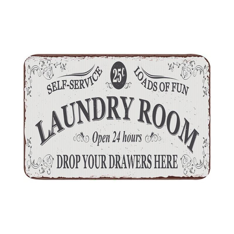 Non Slip Laundry Room Mat Entrance Doormat Self Service Bath Mat Carpet
