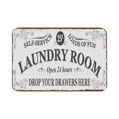 Non Slip Laundry Room Mat Entrance Doormat Self Service Bath Mat Carpet