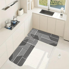 Non-slip Crystal Fleece Rug: Stain-proof Carpet Floor Mat