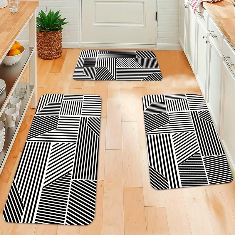 Non-slip Crystal Fleece Rug: Stain-proof Carpet Floor Mat