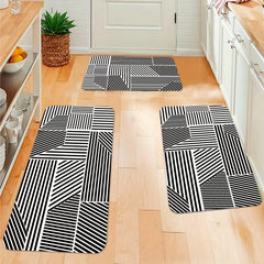 Non-slip Crystal Fleece Rug: Stain-proof Carpet Floor Mat