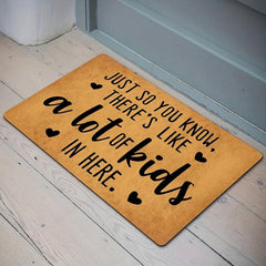 Dirt Resistant Welcome Doormat Anti-slip Indoor/Outdoor Mat