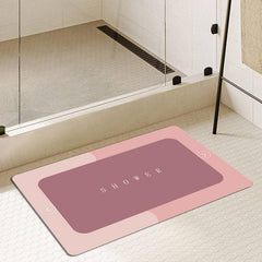 Anti Slip Diatom Mud Bathroom Mat Quick-Drying Floor Mat