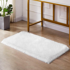 Faux Fur Rug Fluffy Floor Mat Bedroom Rug