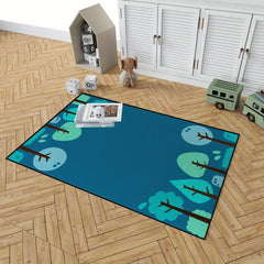 Children's Area Rug Anti-Slip TPR Base Kids Classroom Carpet