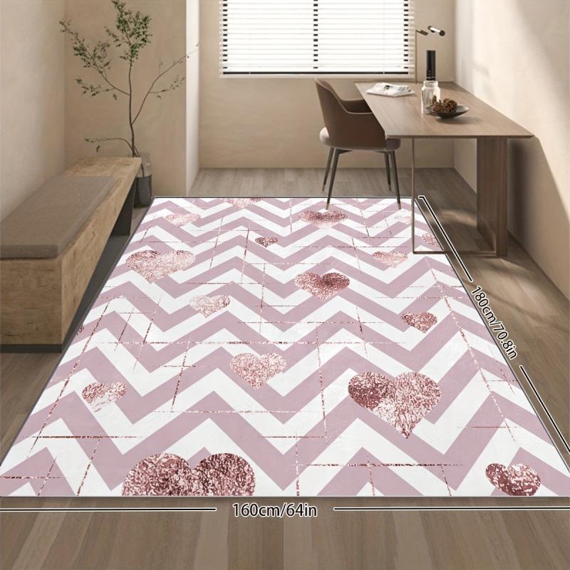 Modern 2X6ft Girls Area Rug for Bedroom