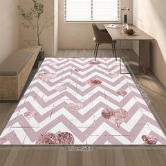 Modern 2X6ft Girls Area Rug for Bedroom