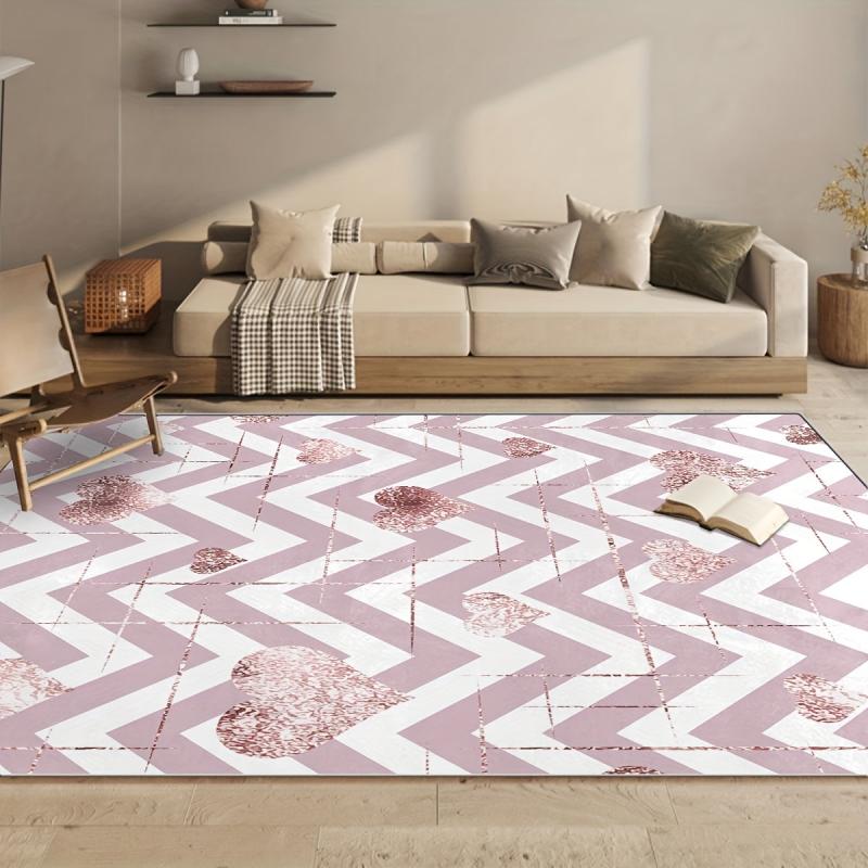 Modern 2X6ft Girls Area Rug for Bedroom