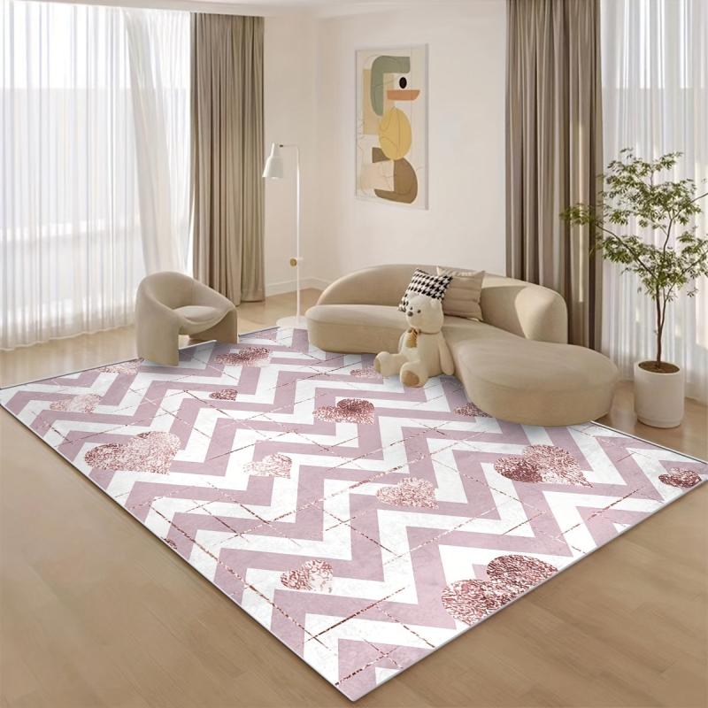 Modern 2X6ft Girls Area Rug for Bedroom