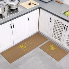 2pcs Non-slip Kitchen Floor Mats, Home Room Decor