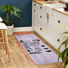 Absorbent Anti Fatigue Kitchen Mat Non Slip Backing Laundry Bathroom Hallway