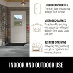 All Season Front Entrance Door Mat Non Slip