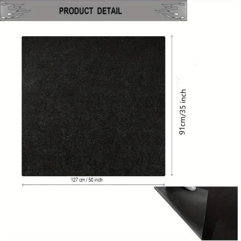 Fire Pit Mat Heat Resistant Waterproof & Oilproof Grill Mat