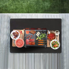 Fire Pit Mat Heat Resistant Waterproof & Oilproof Grill Mat