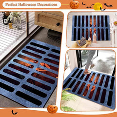 Halloween Clown 3D Illusion Door Mat - Horror Movie Area Rug