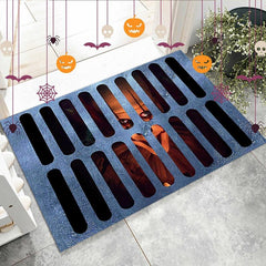Halloween Clown 3D Illusion Door Mat - Horror Movie Area Rug