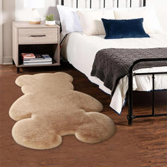Bear Plush Rug for Bedroom Floor Sofa Living Room