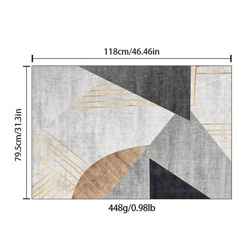 Modern Geometric Area Rugs Soft Nordic Anti Slip Washable Entrance Door Mat