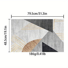 Modern Geometric Area Rugs Soft Nordic Anti Slip Washable Entrance Door Mat
