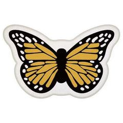 Fluffy Butterfly Area Rugs Soft Thickened Absorbent Floor Mat