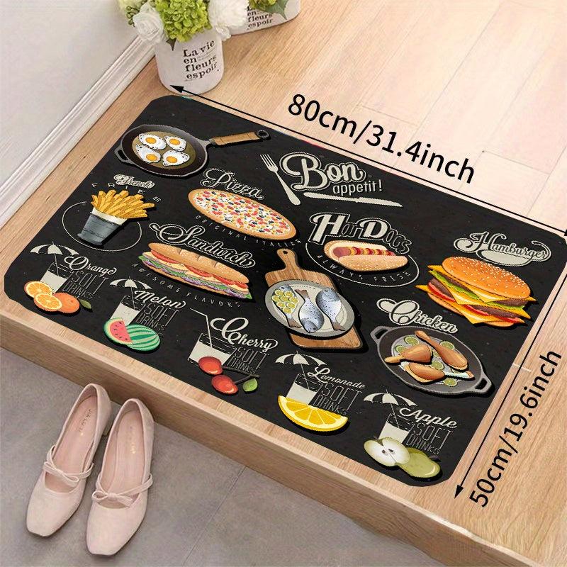 Modern Kitchen Floor Mat Halloween Room Decor