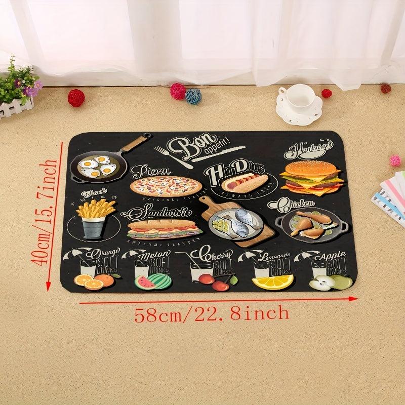 Modern Kitchen Floor Mat Halloween Room Decor