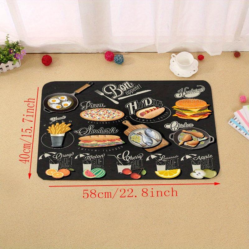Modern Kitchen Floor Mat Halloween Room Decor