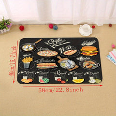 Modern Kitchen Floor Mat Halloween Room Decor