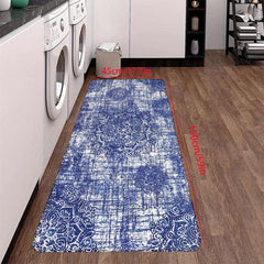 Boho Floor Mat Laundry Room Absorbent Non-slip Decorative Rug Soft
