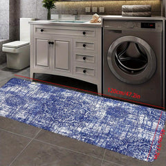 Boho Floor Mat Laundry Room Absorbent Non-slip Decorative Rug Soft
