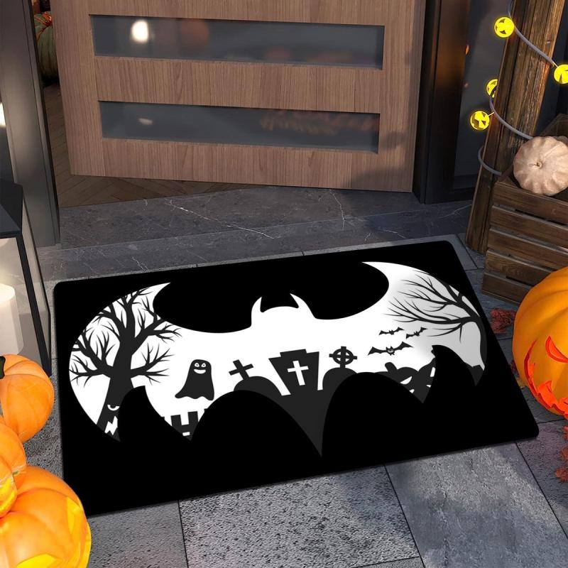 Halloween Decorative Doormat Indoor Outdoor Entrance Mat
