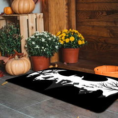 Halloween Decorative Doormat Indoor Outdoor Entrance Mat