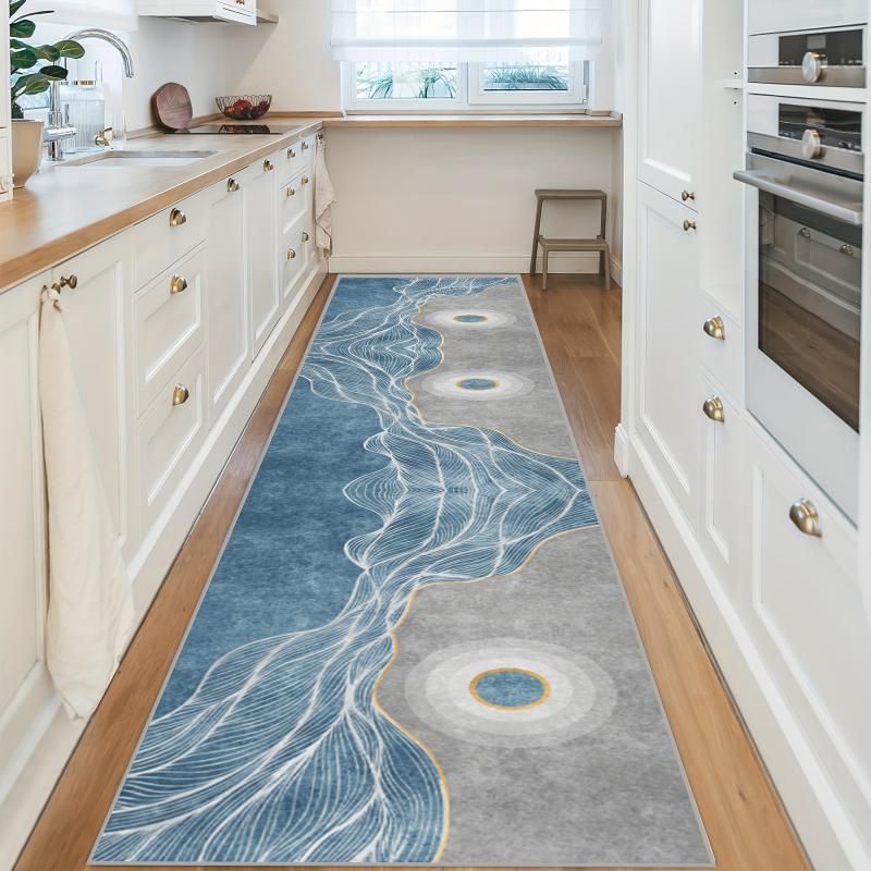 Nordic Extra Long Corridor Rug Soft Non-slip Stair Carpet Strip
