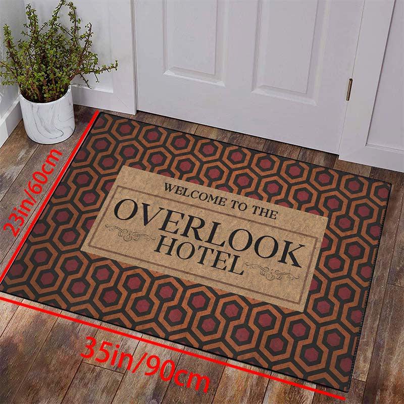 Halloween Rug Welcome To The Overlook Hotel Horror Movie Decoration