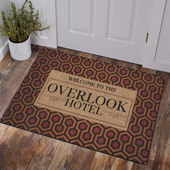 Halloween Rug Welcome To The Overlook Hotel Horror Movie Decoration